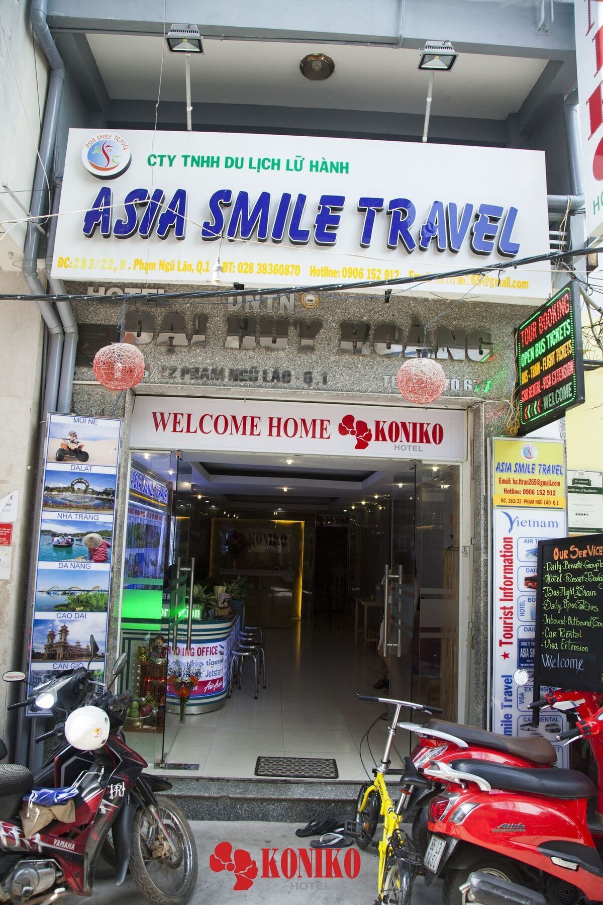 Koniko Hotel Bandar Ho Chi Minh Luaran gambar